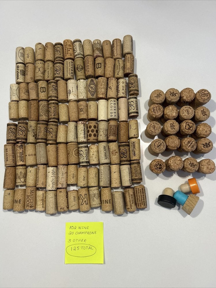125 Corks Wine And Champagne
