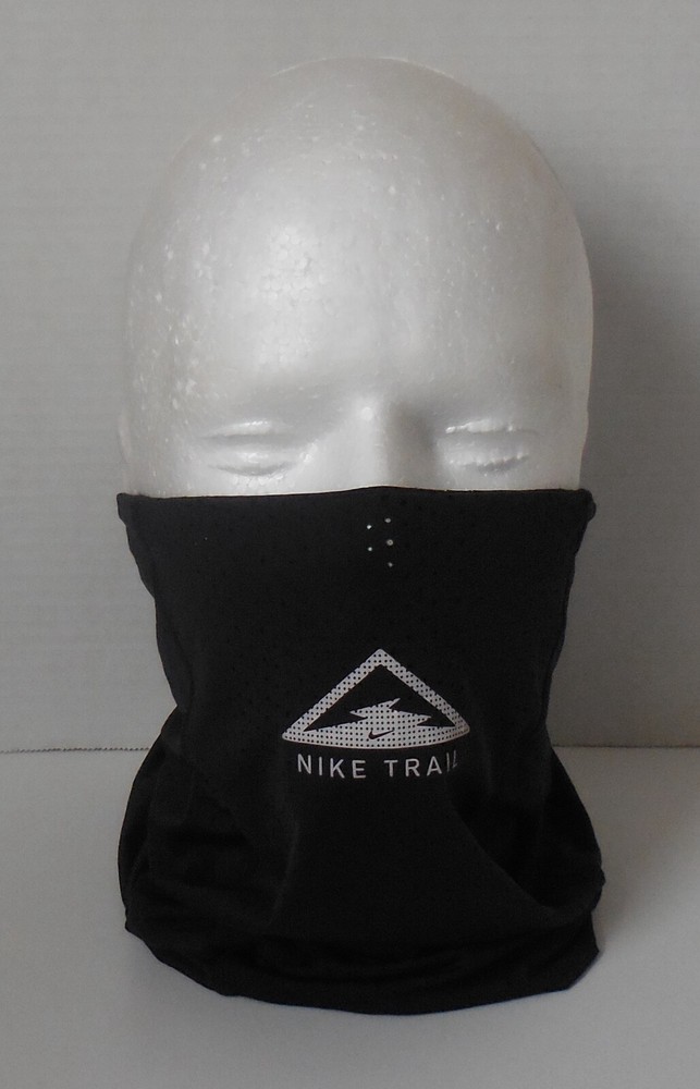 Nike Dri-Fit Trail Wrap Neck Face Black/White !