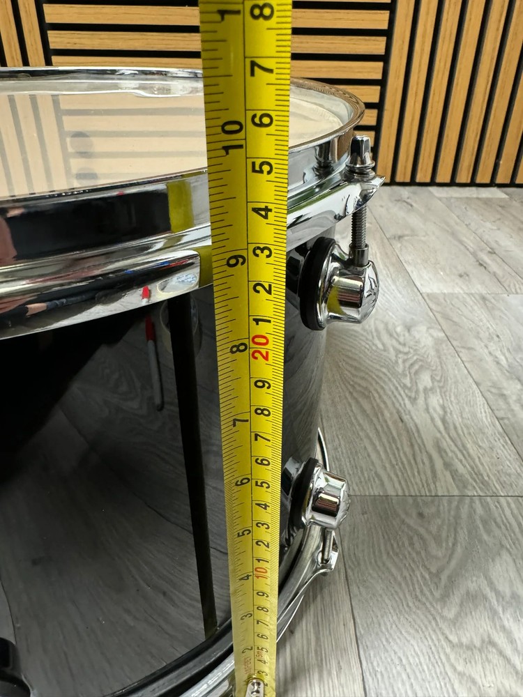 Natal Arcadia 12”x9” Rack Tom Drum / Hardware / Black #VX36