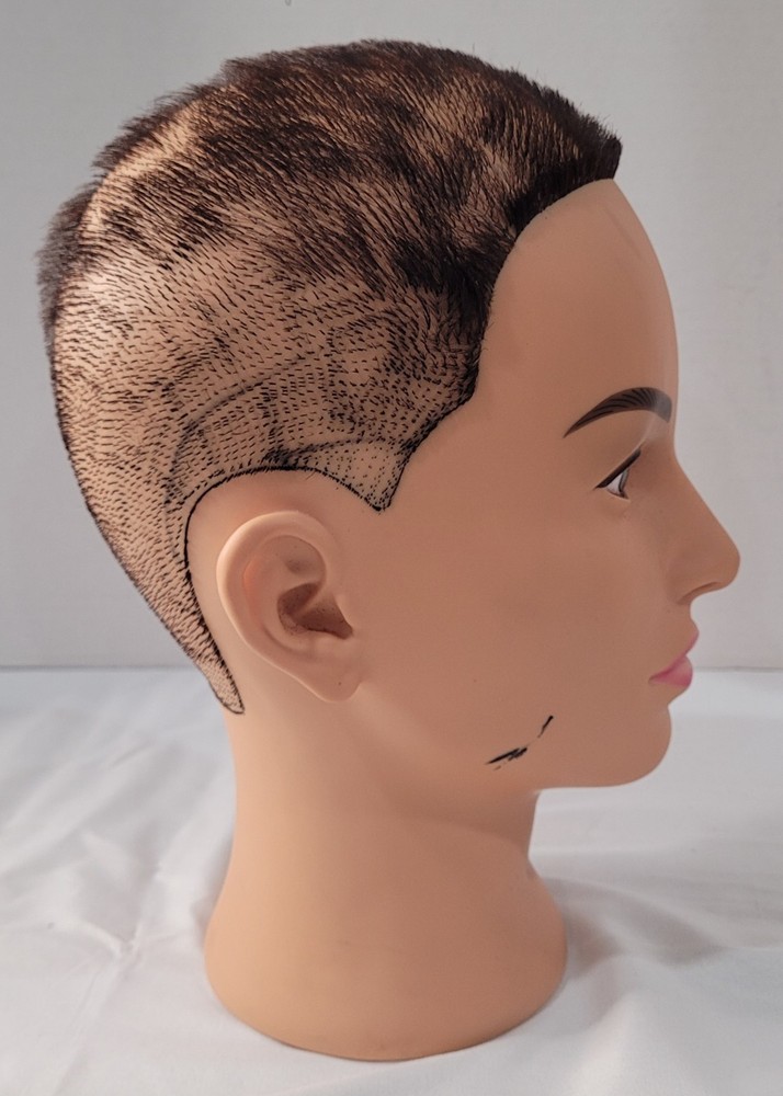 Cosmetology Style Training Mannequin Head