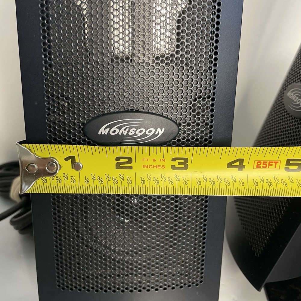 Flat Panel Speakers Pair For Monsoon MH-500 Multimedia Planar Speaker System