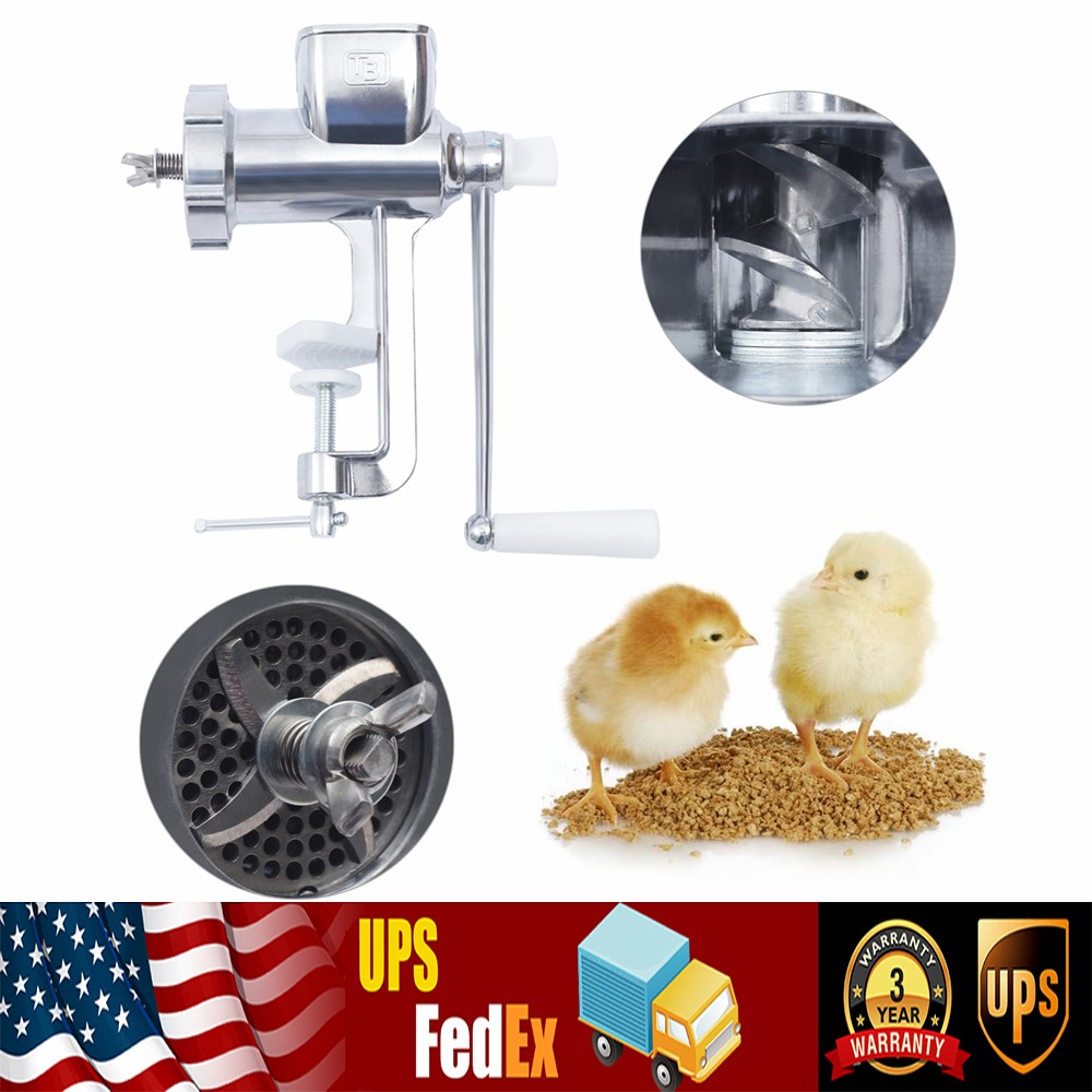 Manual Pet Feed Pellet Making Machine Household Poultry Birds Processing Machine