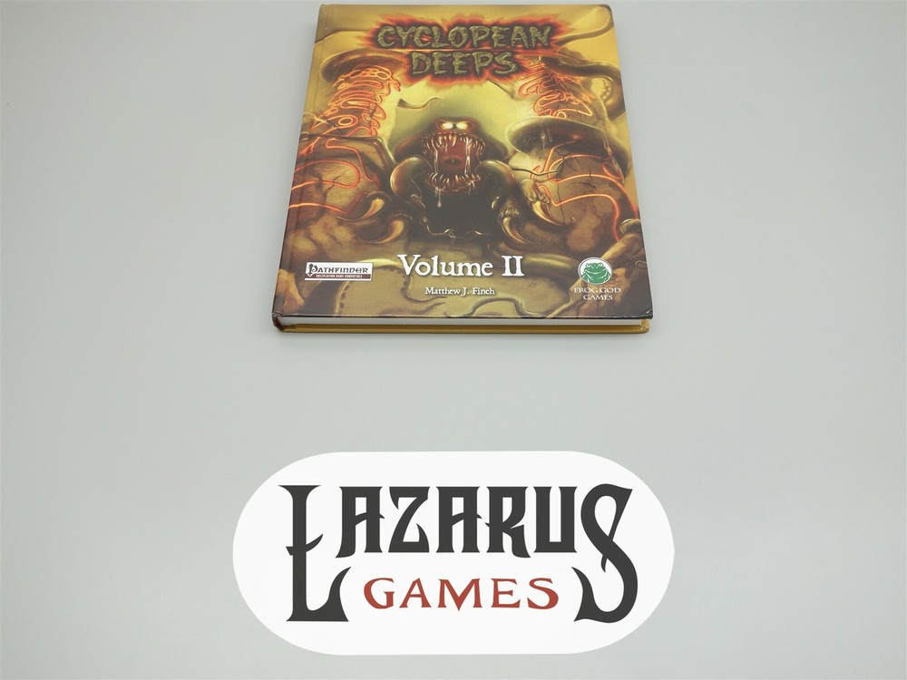 Pathfinder: Cyclopean Deeps - Volume 2, Hardcover (Frog God Games)