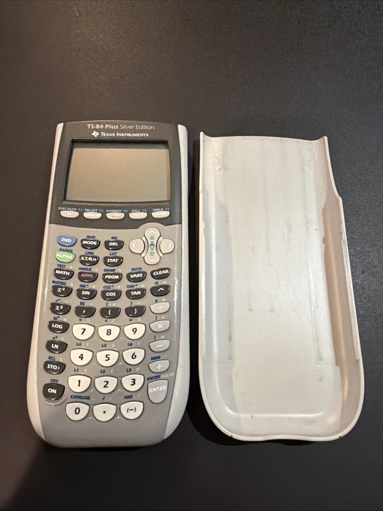Texas Instruments TI-84 Plus Graphing Calculator Silver Edition