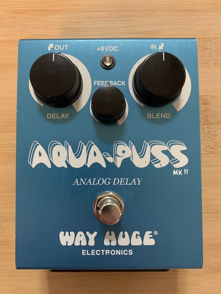 Way Huge Electronics WHE701 Aqua Puss Analog Delay Guitar Pedal