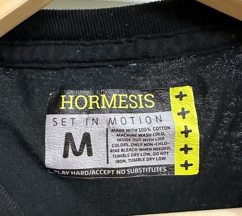 HORMESIS BLACK GOLD MEDIUM M TSHIRT PAINTBALL