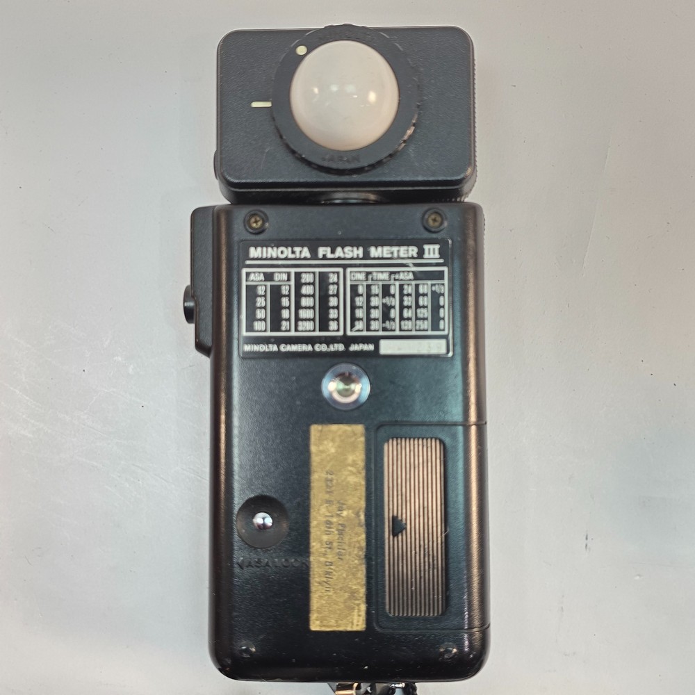 Minolta Auto Meter III 3 Digital Light Meter w/ Case & Battery