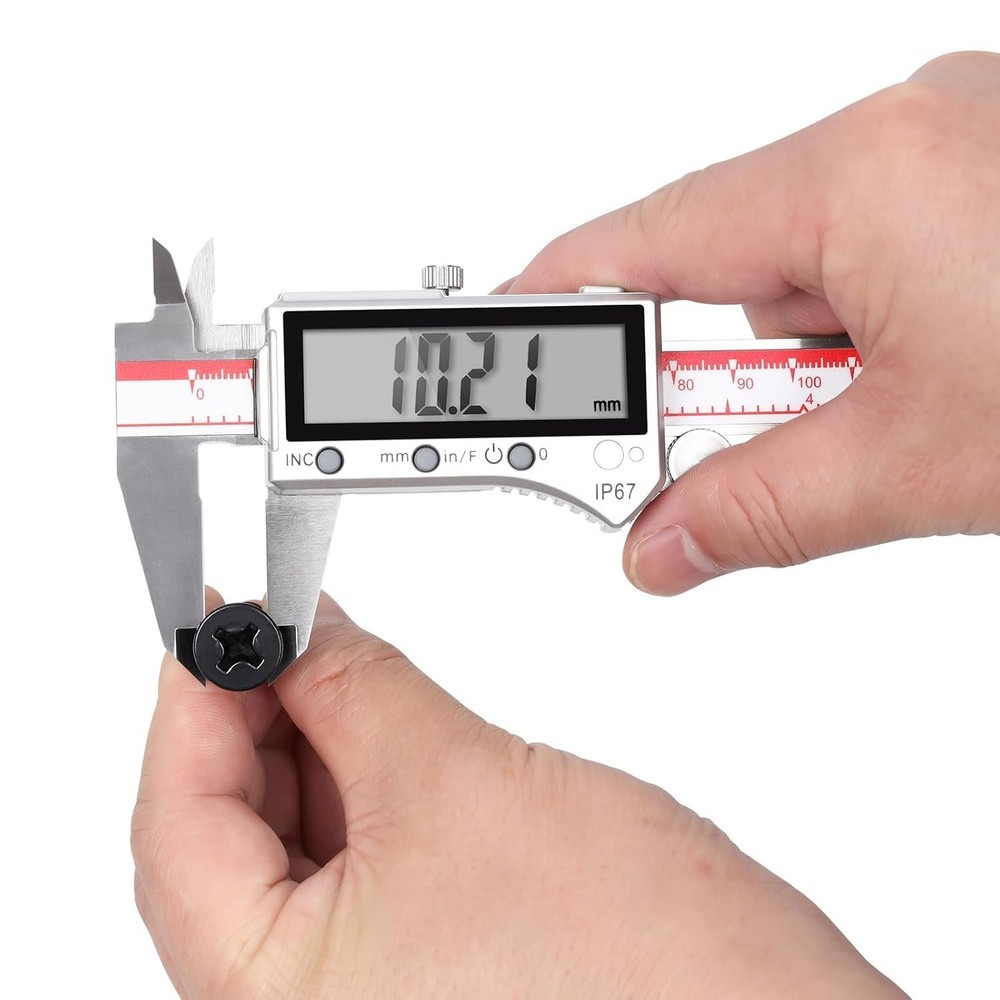Precision Bluetooth Caliper, Inch/Metric/Fraction Conversion