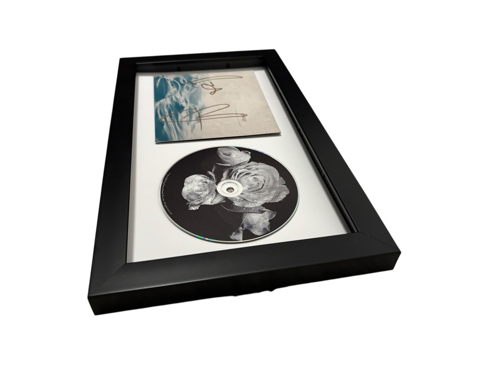 BLUE OCTOBER SIGNED AUTOGRAPH x2 SWAY FRAMED MATTED CD JUSTIN RYAN JSA CERT COA