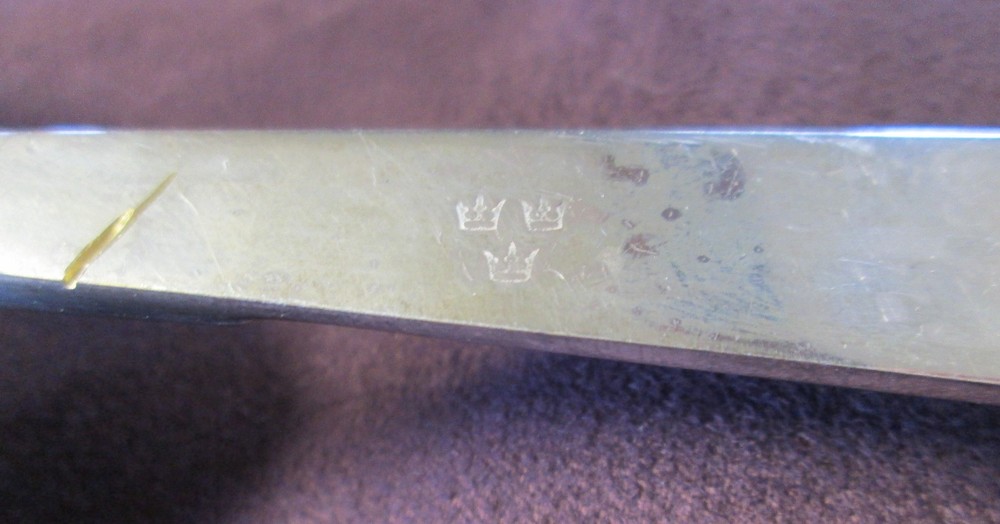 Monumental Salad Servers THREE CROWNS Silverplate Gorgeous No Monograms