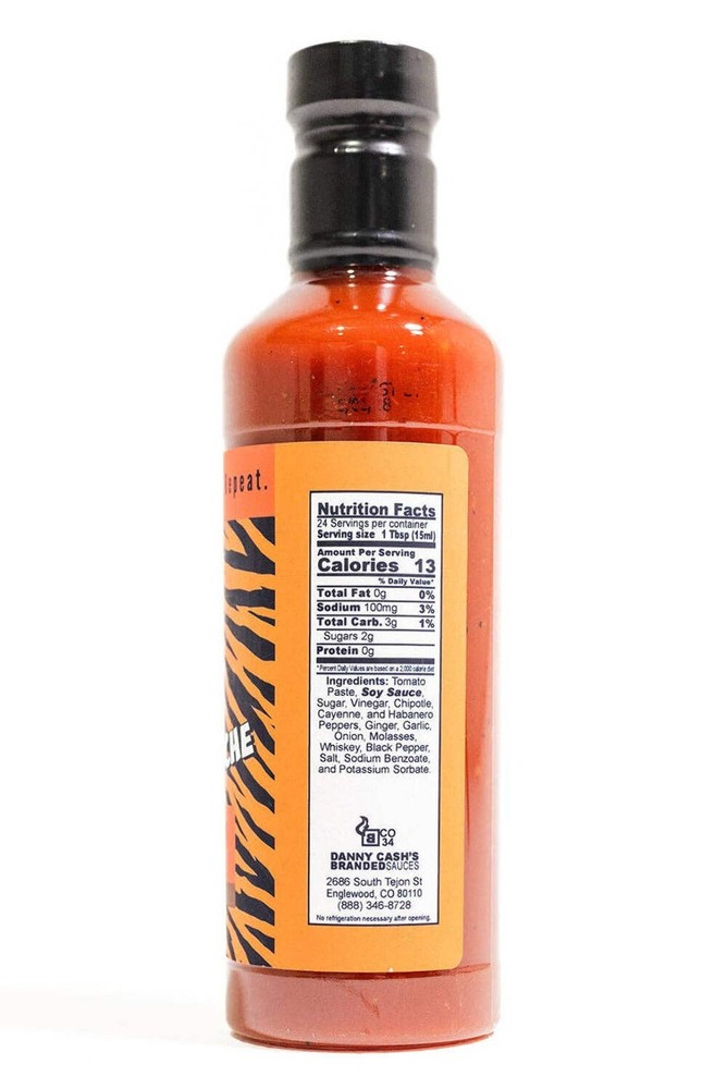 Tiger Stache Whiskey BBQ Sauce