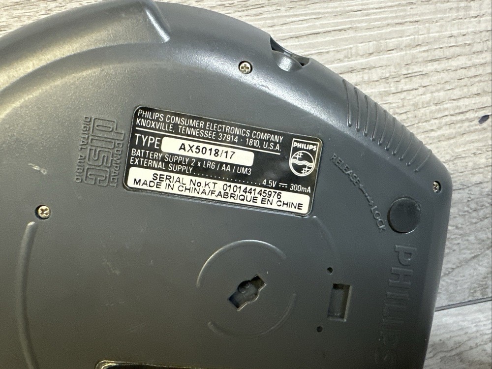 Philips Jog proof Portable CD Player 45 ESP 4 Tested