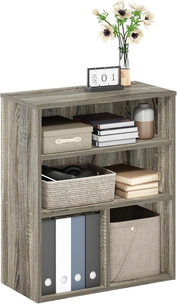 Gruen 2-Tier Open Shelf Bookcase Metropolitan Pine