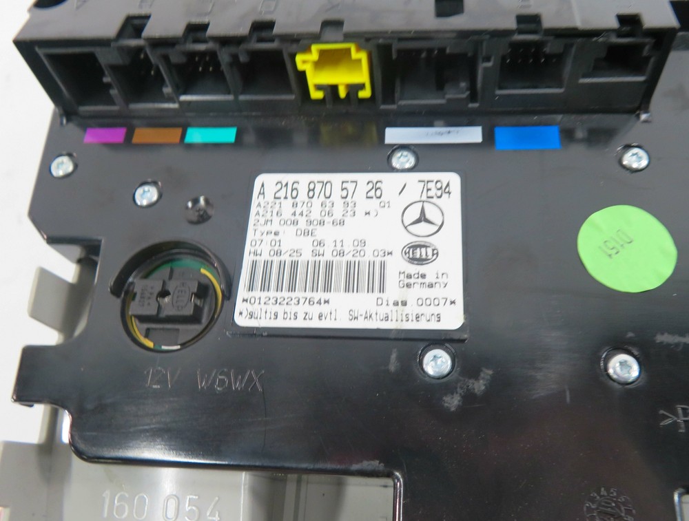 2010 MERCEDES S400 (W221) FRONT DOME LIGHT MAP READING COURTESY LIGHT (GRAY)