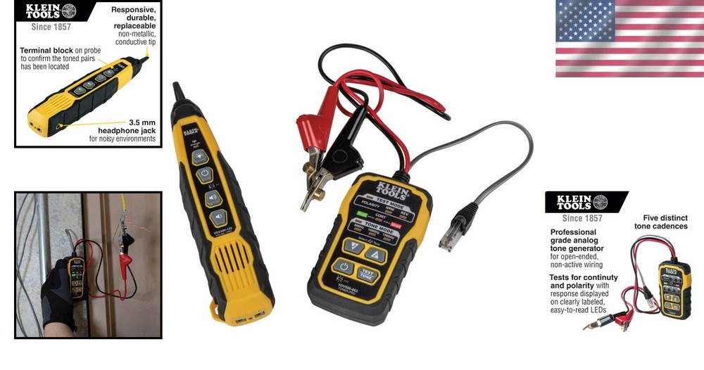 Cable Tone Generator and Tracing Probe Set - Efficient, Reliable Performance