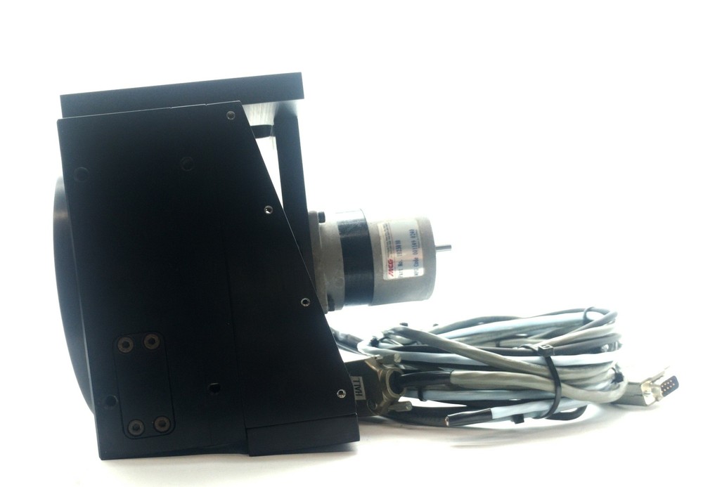 Visicon Rotary Stage w/Servo Motor & Encoder 5 13/16" Stage .0005° FineScan 80
