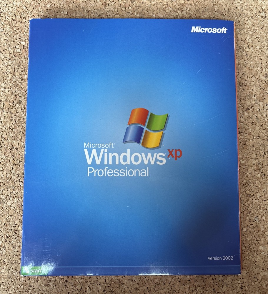 Microsoft Windows XP Professional Edition Upgrade version 2002 Used
