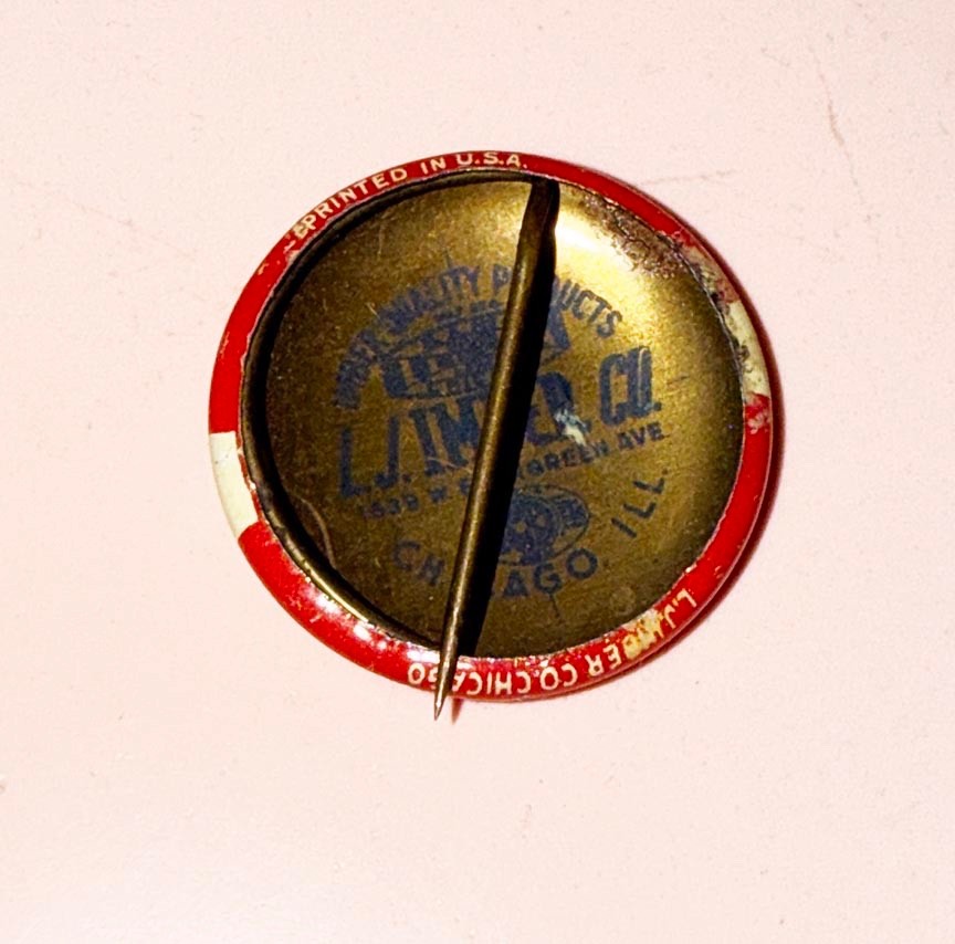 Vintage 1963 Studebaker Automobile Car Pin Back Really Rolling 1"
