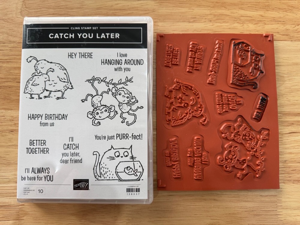 Stampin' Up! Rubber Stamp Sets *Used*