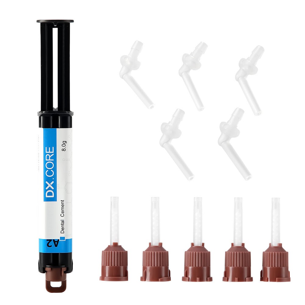 3X Dental Dual Cure Light Self Resin Composite A2 Post &Core Polymer-based