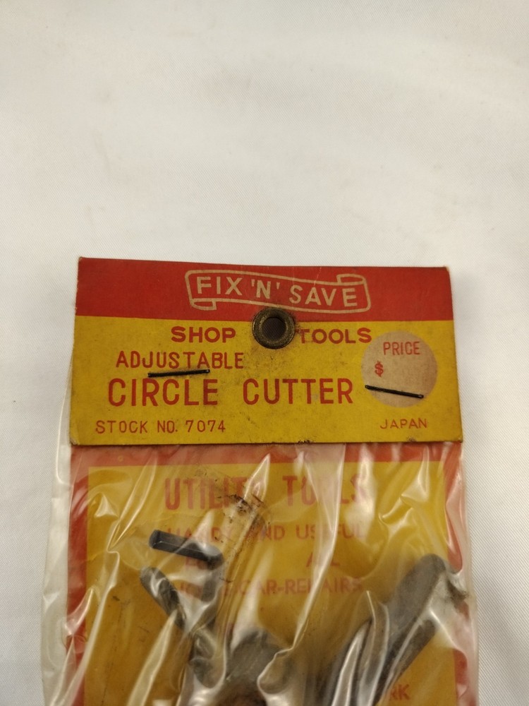 Fix ‘n’ Save Vintage 7074 Adjustable Circle Cutter