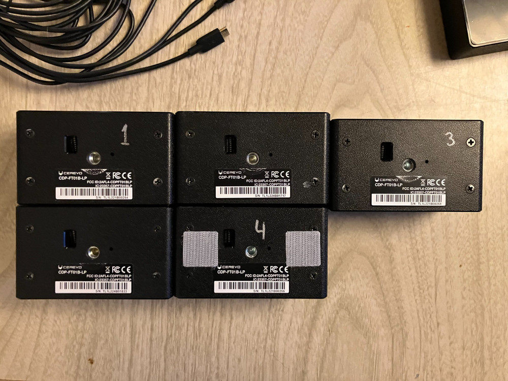 Cerevo FlexTally Wireless Tally Lamp Set Bundle + PLUS EXTRAS!!!