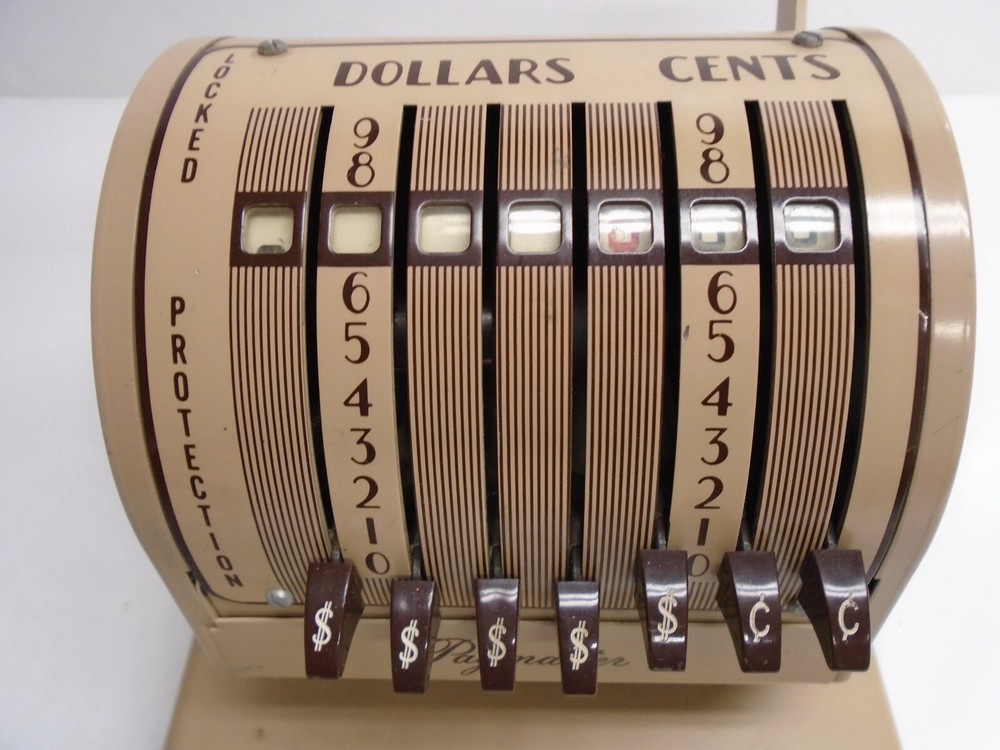 Vintage PAYMASTER CHECK PRINTER - Series X-550 - IT WORKS!