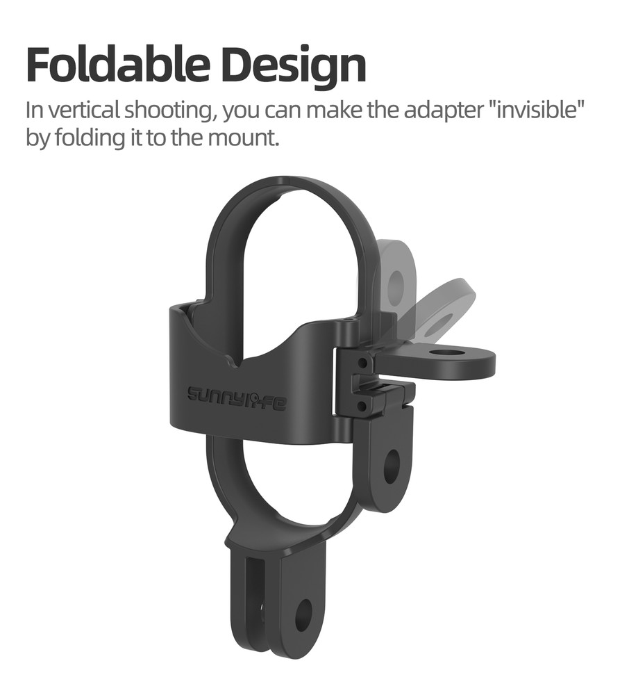 For Insta360 GO 3S horizontal and vertical shooting bracket GO3 frame adapter