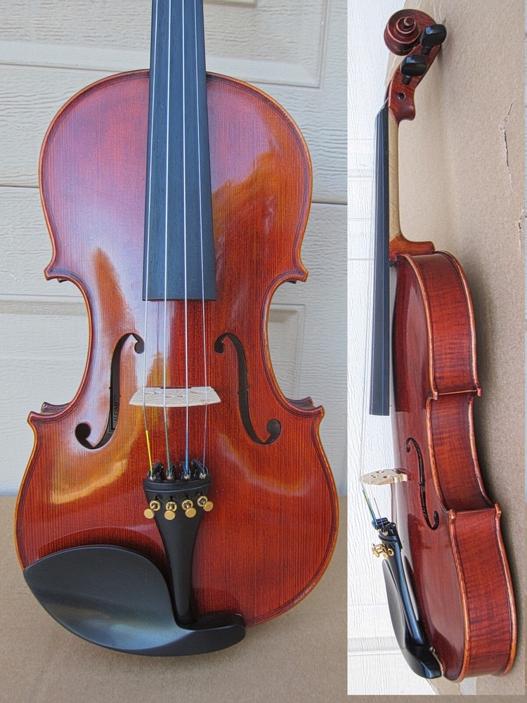 WOLFGANG AMBERG 4/4 VIOLIN ,PROTEC-PRO CASE,ARCOS BRASIL BOW