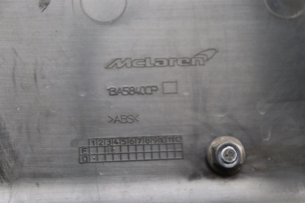 McLaren 570S 2018 Front Compartment Tool Kit Panel 13A5840CP J245