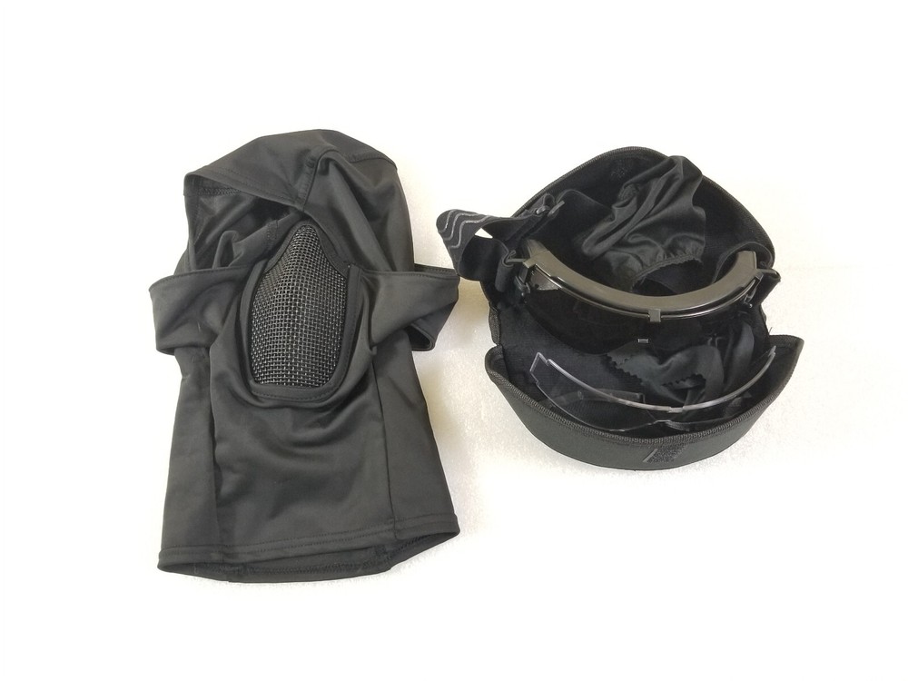 Airsoft Evike Head Gear + Eye Protection (Barely Used)