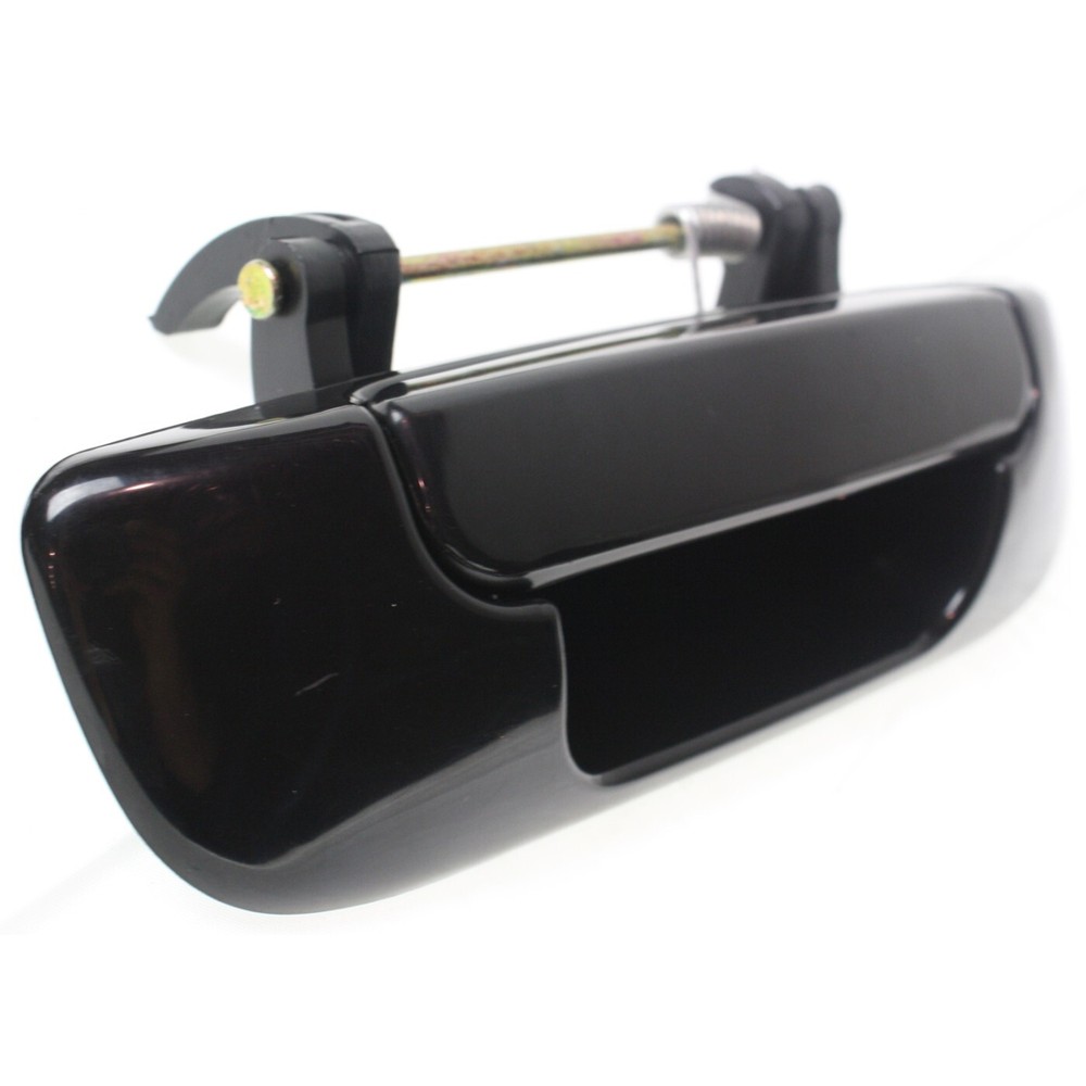 Tailgate Handle For 2002-2008 Dodge Ram 1500 Smooth Black Plastic