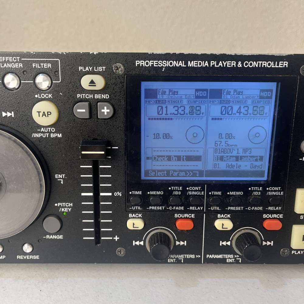 Denon DN-HD2500 Professional Media Player & Controller Dual Deck DJ Controller