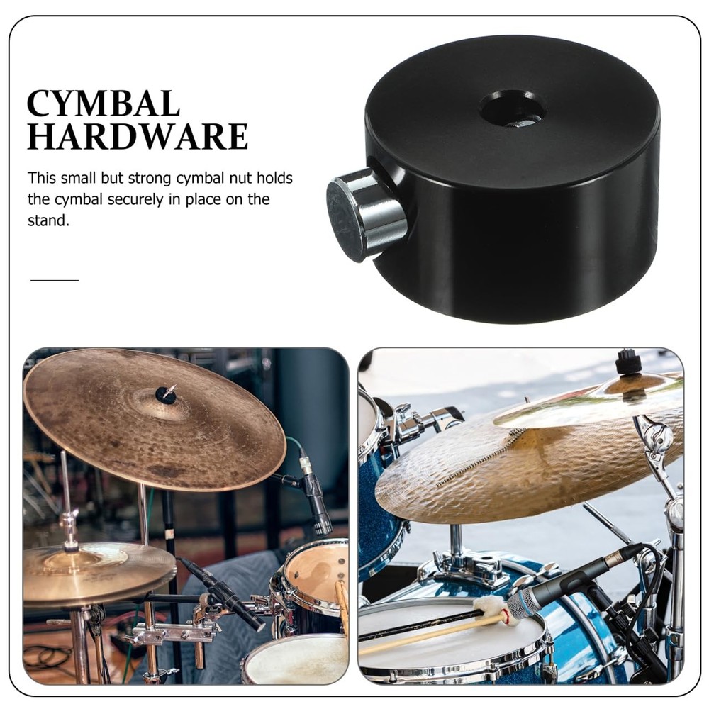 Quick Release Drum Cymbal Nut Aluminum Alloy Universal Percussion Replacement