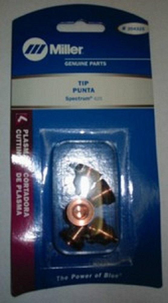 MILLER SPECTRUM PLASMA STANDARD TIPS 204325 PKG/5