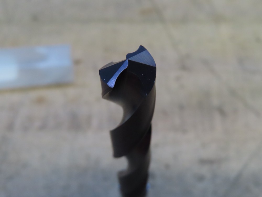 GARR 12.00mm (.4724") solid carbide drill 2fl H/P 5XD AlTiN-based