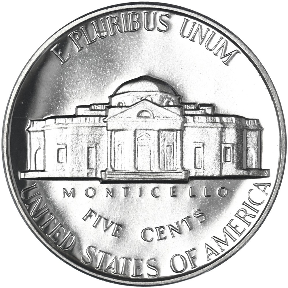 1962 (P) Jefferson Nickel Gem Proof