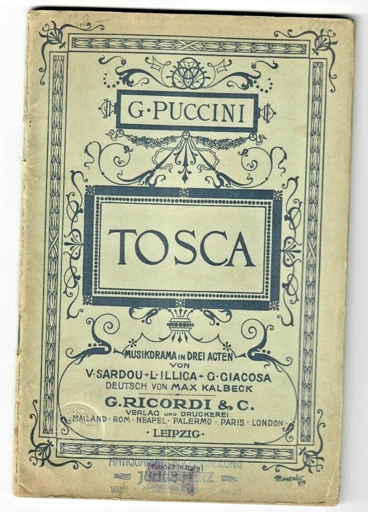 Tosca puccini