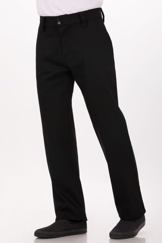 c2 Chef Works Essential Pro Chef Pants Black 32 x 32