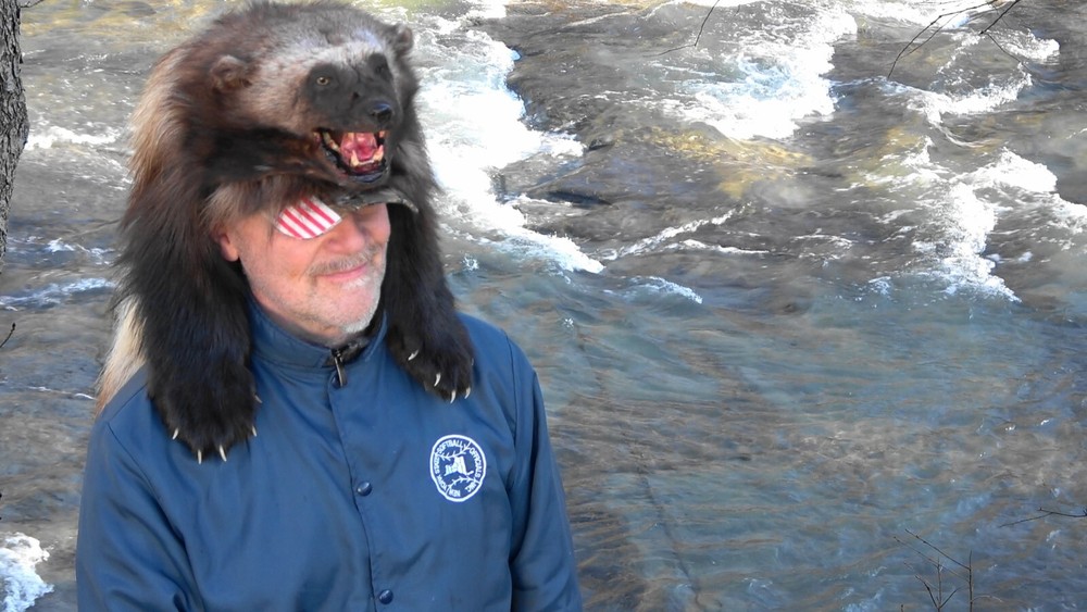 Wolverine fur hat