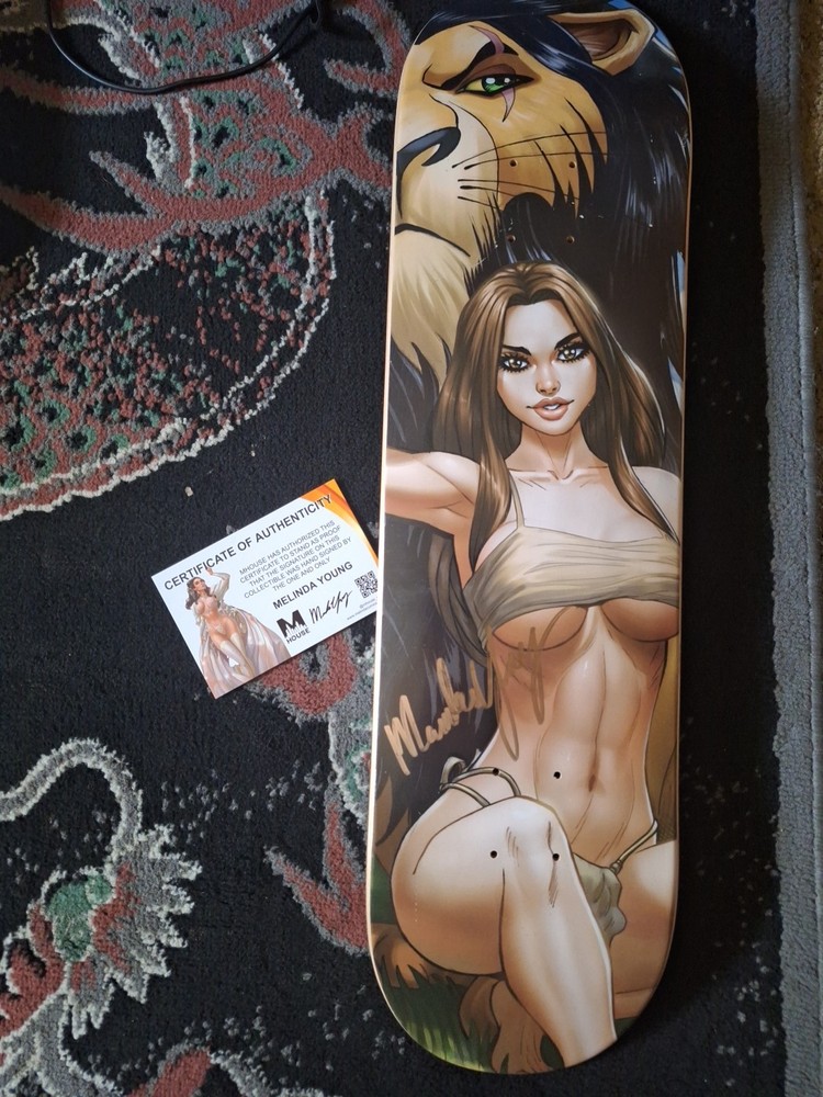 M House Skate Deck Lion King NEW COA