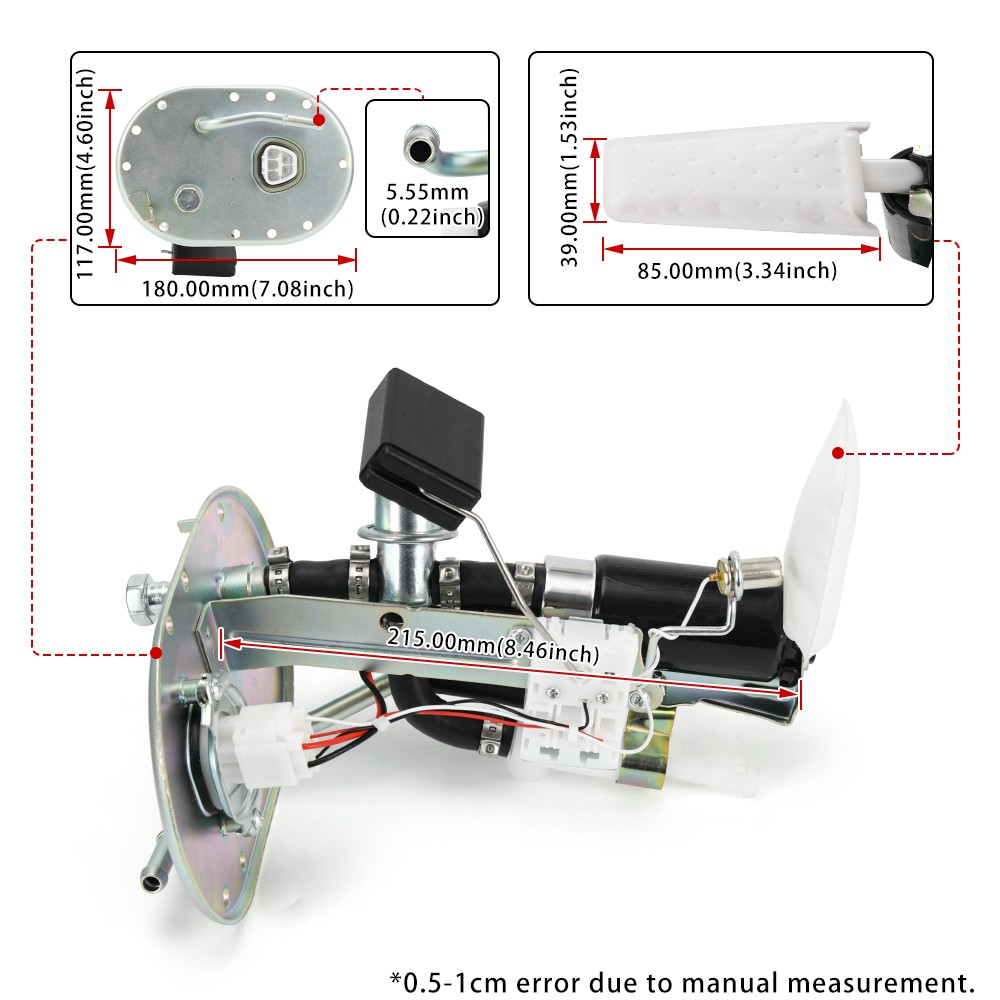 For Toyota Rav4 2.0L 96-00 L4 Complete Fuel Pump Sending Unit with Float Sensor