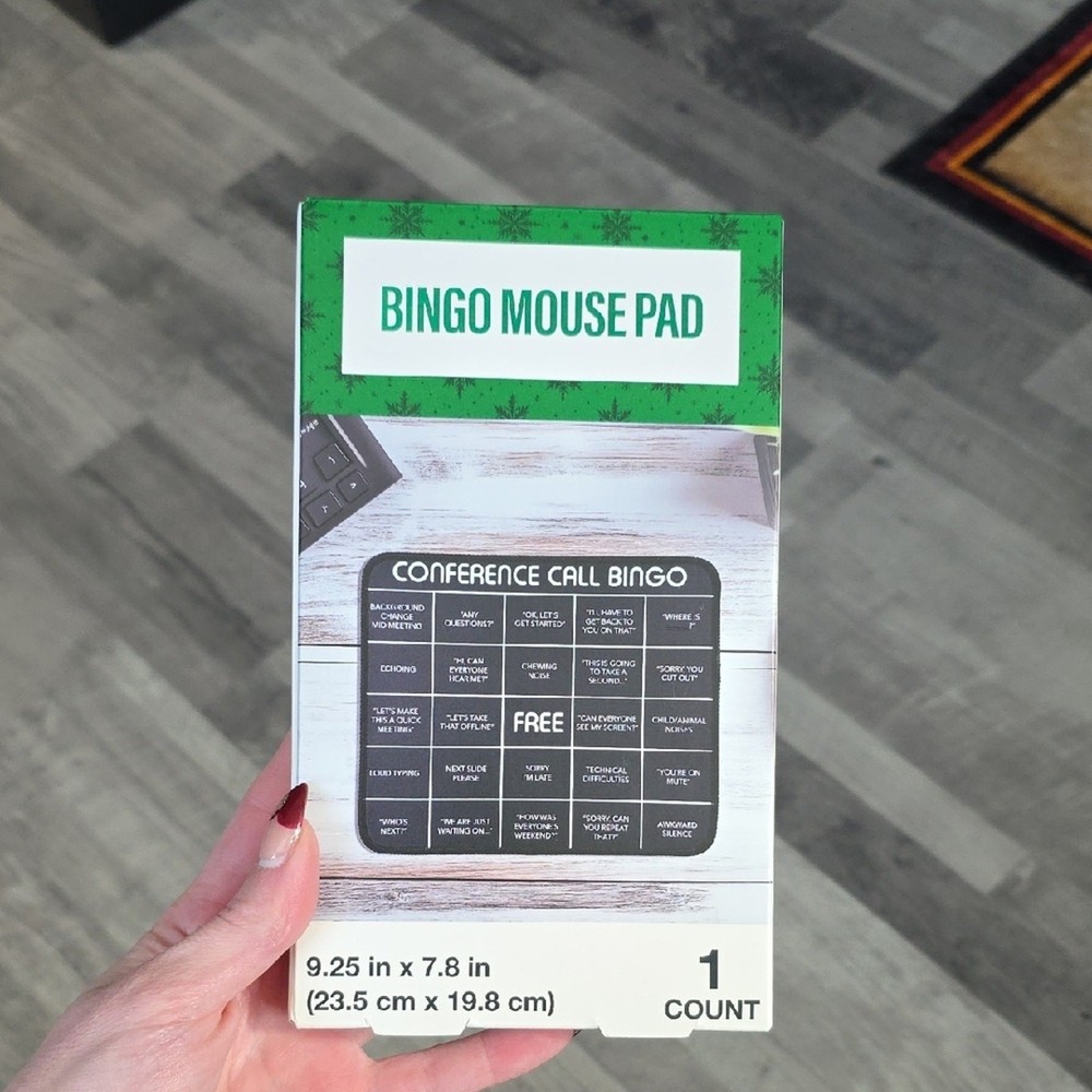 Conference Call Bingo Mousepad