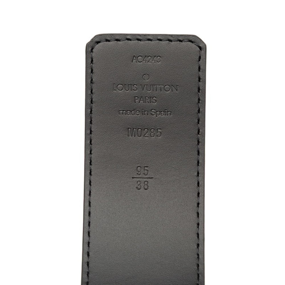 Louis Vuitton Monogram Eclipse Belt LV Initials 40MM Reversible Si... GZl1h8df