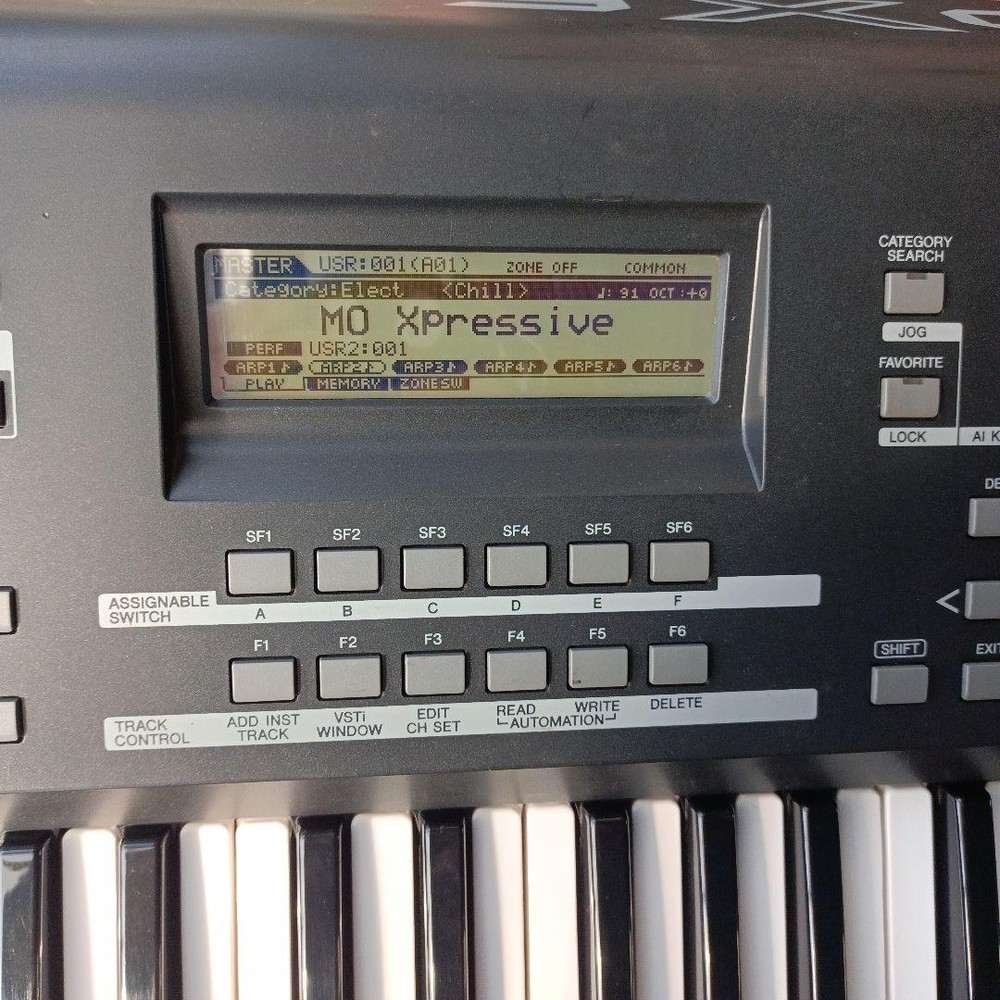 Yamaha MOX6 Keyboard Synthesizer Operation Confirmed