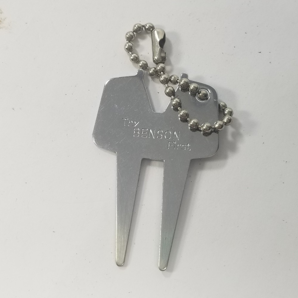Try Benson First Golfaide Divot Repair Tool Key Chain