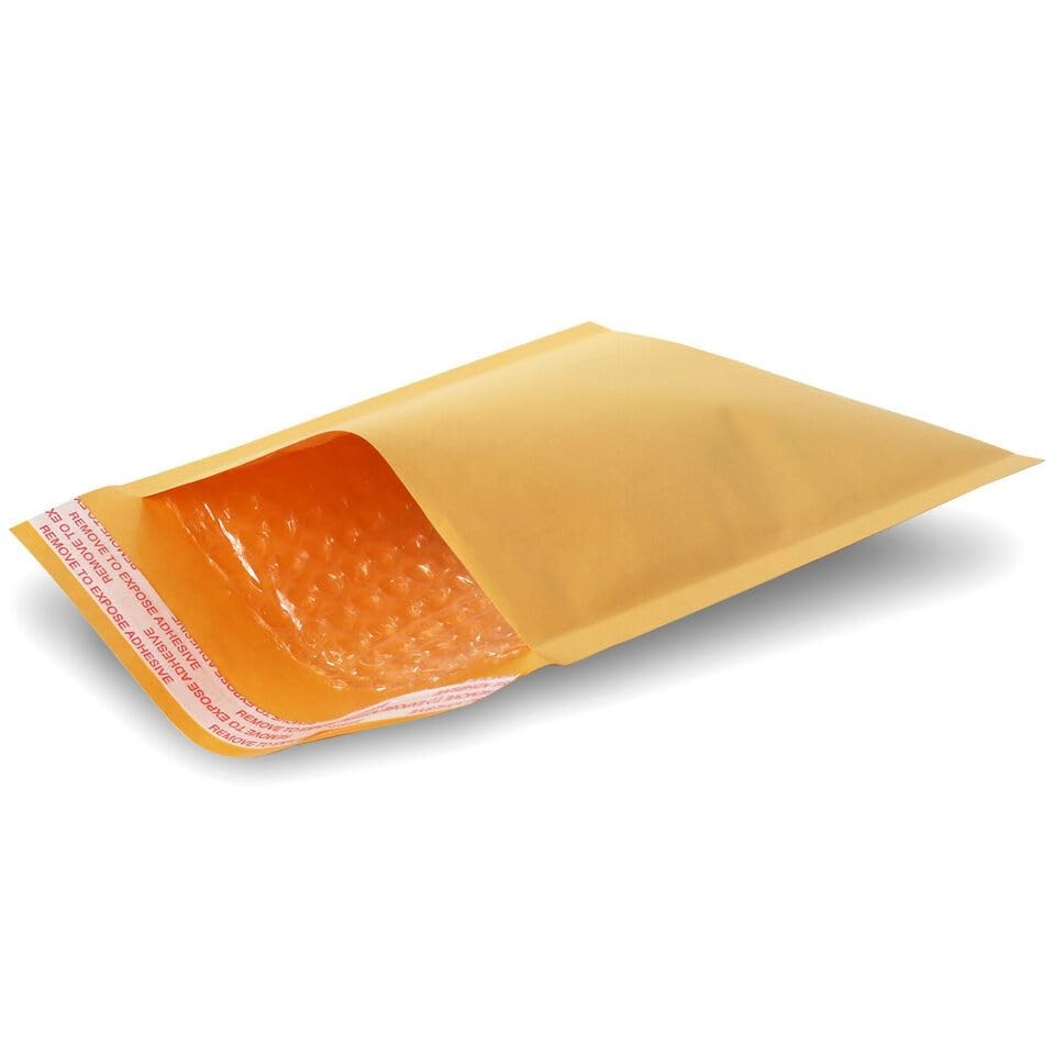 Kraft Bubble Mailers [10 Pack] Mailing Packing Envelopes #2 8.5" x 11",