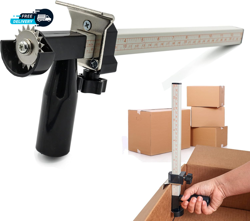 Box Resizer Tool with Scoring Wheel - Cardboard Box Reducer