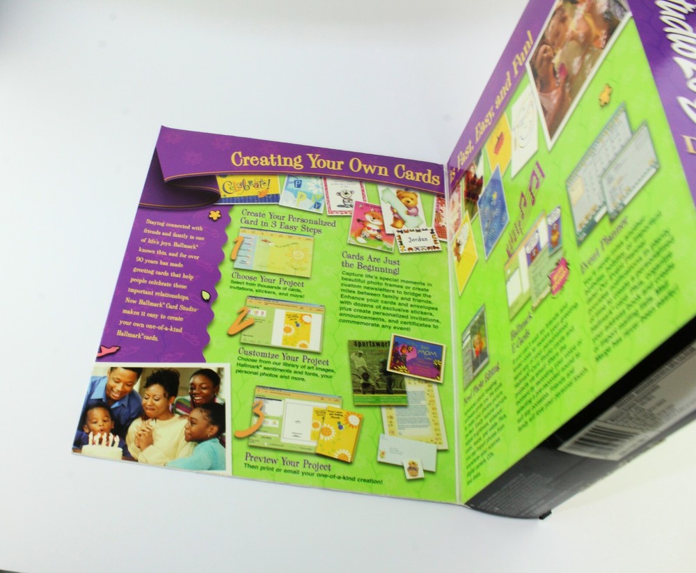 Hallmark Card Studio Deluxe 2003 Windows 98 XP Software