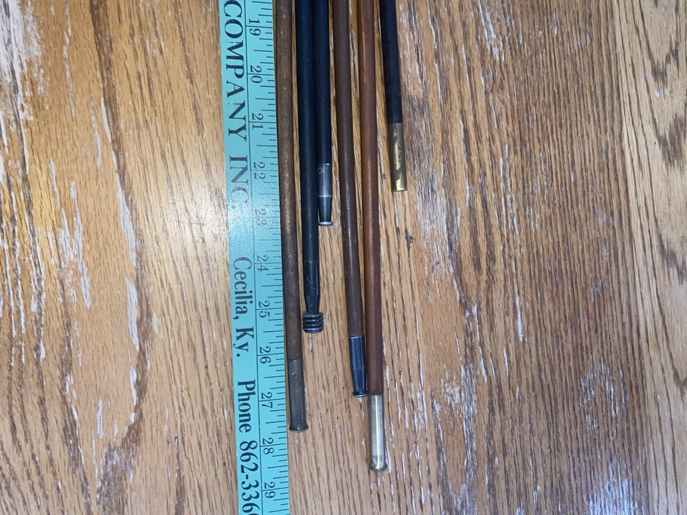 Lot Of Vintage muzzleloader ramrods